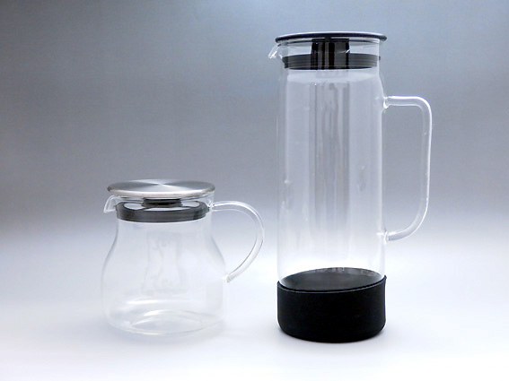 機能的で中身が見えるガラス製ボトル＆ポットでこだわりの自家製ドリンクを作ってみよう！